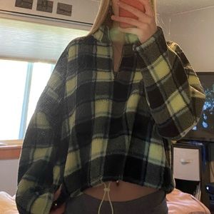 American eagle sherpa sweatshirt